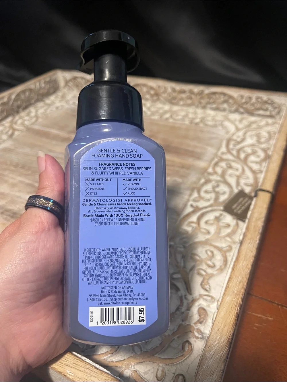 Bath & Body Works Cotton Candy Cobwebs Foaming Hand Soap - Lavender